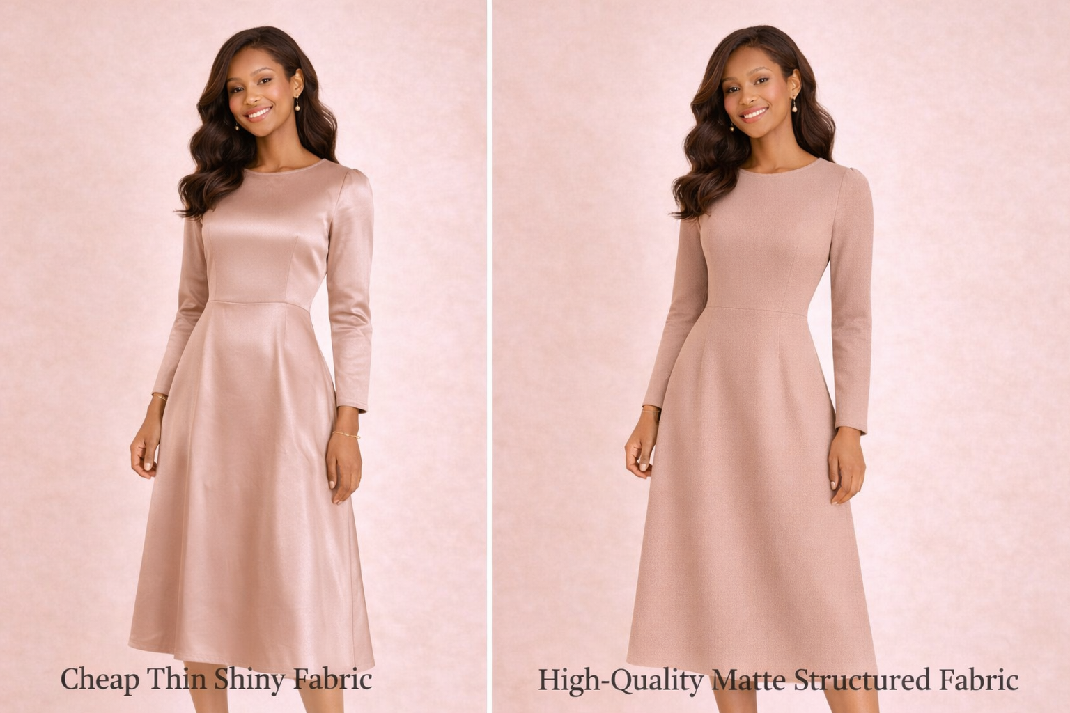 Best Fabrics for Modest Dresses (What Actually Looks High-End)