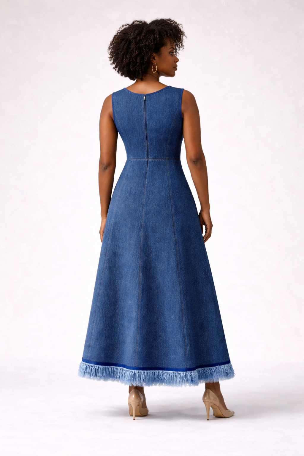 Elegant Modest Wrap Dress Concept - Image 3