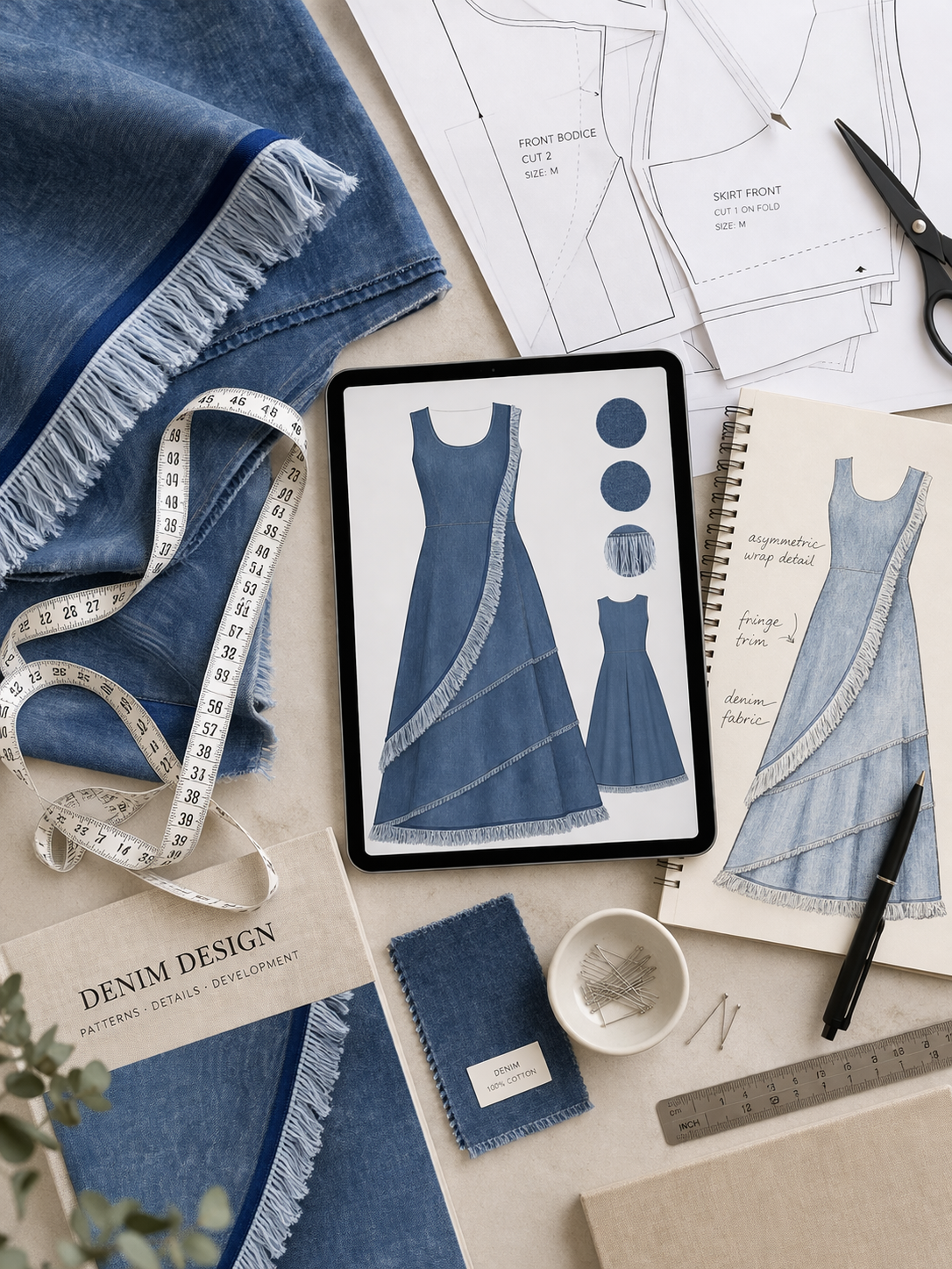 The Viral Denim Dress Design System™ - Image 6