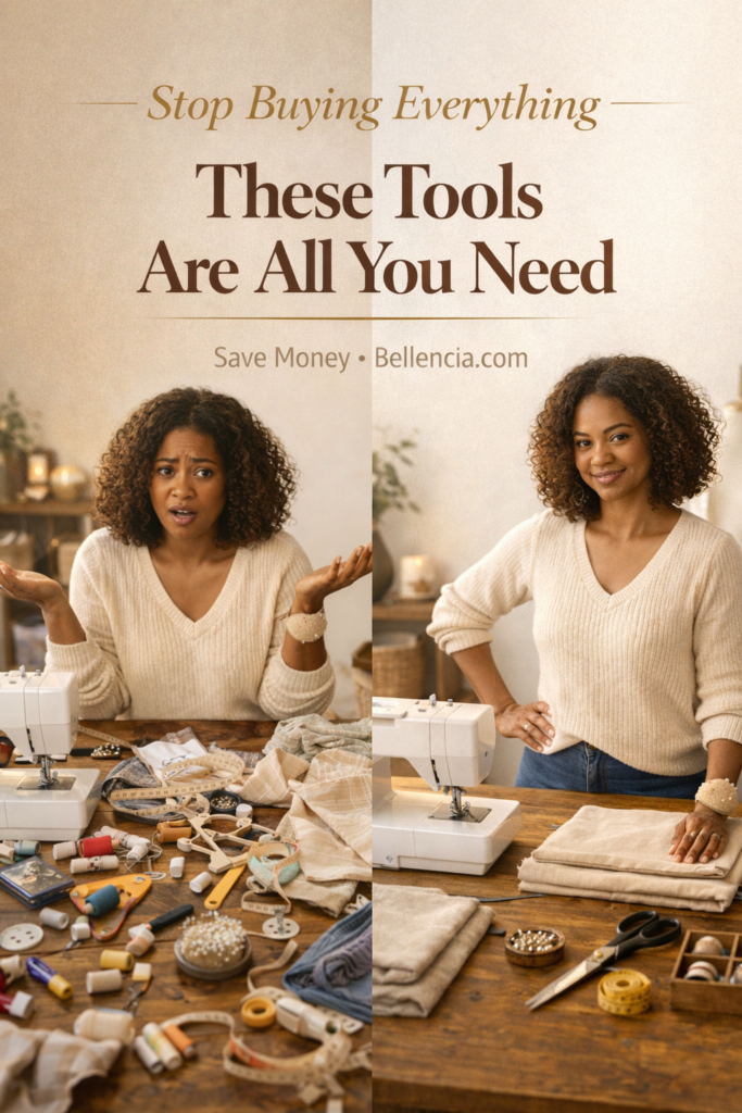 Beginner Sewing Tools You Actually Need (And What to Skip)